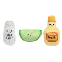 Cargar imagen en el visor de la galería, Set 3 Juguetes de peluche para perro "Tequila" - Pearhead