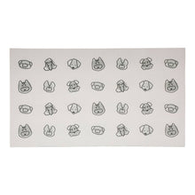 Cargar imagen en el visor de la galería, Tapete para platos "Dog Faces" - Pearhead