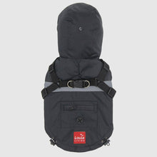 Cargar imagen en el visor de la galería, Chamarra impermeable "Black Raincoat" - Louie Living