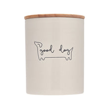 Cargar imagen en el visor de la galería, Treat Jar cerámico "Good Dog" para mascota - Pearhead