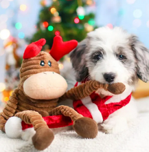 Cargar imagen en el visor de la galería, Reno Navideño de felpa Chico - ZippyPaws