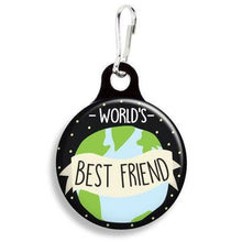 Cargar imagen en el visor de la galería, Charm para collar &quot;World&#39;s Best Friend&quot;